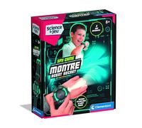 CLEMENTONI - Montre Agent Secret pour Enfants 8 Ans - Accessoire Espion avec Fonctions Secrètes et Gadgets Interactifs - Jeu de Rôle Espionnage - Idée Cadeau Originale et Amusante