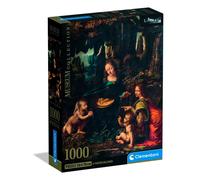 Clementoni Musée Léonard La Vierge Aux Rochers Puzzle 1000 Pièces