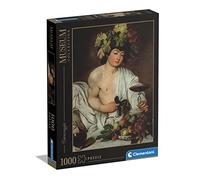 Clementoni- Museum Collection Caravaggio, Bacchus-1000 Pièces-Puzzle, Divertissement pour Adultes-Fabriqué en Italie, 39765
