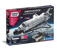 Clementoni - NASA Flottant Shuttle Space Toy : éducatif, kit Scientifique à Construire soi-même, avec Plus de 220 Composants interchangeables (8 Ans et Plus)