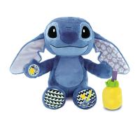 Clementoni Peluche Disney Stitch – Parlant, Sons et mélodies – Tummy Time – Lavable, Avec piles – 0+