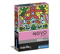 Clementoni- Novo Art Series Keith Haring-1000 Pièces-Puzzle, Divertissement pour Adultes-Fabriqué en Italie, 39757