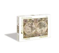 Clementoni Old Map Jeu de puzzle 3000 pièce(s) Cartes