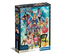 Clementoni One Piece 39920 Puzzle 1000 pièces avec Poster, Jeu de Ponte, pour Fans de Manga et d'anime, pour Adultes et Enfants à partir de 9 Ans