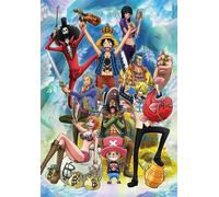 Clementoni One Piece Puzzle 1000 pièces avec poster - Jeu de construction pour les fans de manga & anime - pour adultes et enfants à partir de 9 ans, 39920