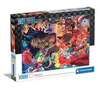 Clementoni - One Piece - Puzzle de 1000 Pièces - Jeu de Patience et de Réflexion - Format Paysage - Image Net - Décoration - 70 x 50 Cm - À Partir de 14 Ans