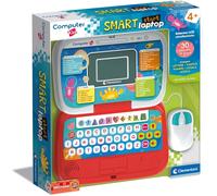 Clementoni - Ordinateur Enfant Smart L'Éducation 4 + Anni , 30 Activités