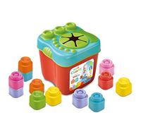 Clementoni - Panier Sensoriel Clemmy - Jouets Educatifs - 15 Pièces - Différentes Textures et Emplacements - Cubes à Empiler ou Insérer - pour Enfants Dès 6 Mois