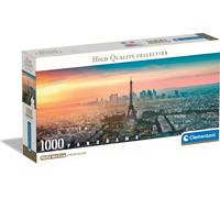 Clementoni - Panorama Paris 1000p - 98 x 33 cm - Avec poster