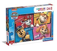 Clementoni - Pat'Patrouille - Puzzle de 24 Maxi Pièces - Jeu de Patience et de Réflexion - Format Paysage - Image Net - 62 x 42 Cm - pour Enfants À Partir de 3 Ans