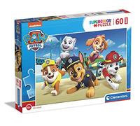 Clementoni - Pat'Patrouille - Puzzle de 60 Maxi Pièces - Jeu de Patience et de Réflexion - Format Paysage - Image Net - 62 x 42 Cm - pour Enfants À Partir de 4 Ans