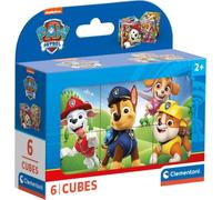 Clementoni Paw Patrol 6 cubes puzzle enfants - Jeu d'adresse pour enfants à partir de 3 ans - Jouets sensoriels et de motricité 40658