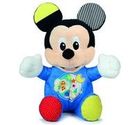 Clementoni peluche avec musique et Mickey Mousebleu clair Bleu G