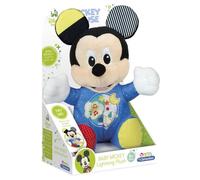 clementoni - peluche éclair disney baby mickey -94512-94512