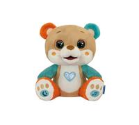 Clementoni - Peluche Ourson Baillou pour des Rêves Tout Doux dès 12 Mois - Peluche Interactive Enfant - Fonctions Interactives Immerssives - Favoriser Le Calme et l’Endormissement - Cadeau