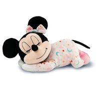 CLEMENTONI- Disney Baby Peluche relaxante-Minnie-Jeux Éducatif pour Enfant-Fabriqué en Chine Dès la Naissance, 17958, Multicolroe