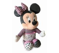Clementoni Baby 17395 - Peluche Veilleuse - Disney Baby - Mickey - Veilleuse Musicale et Lumineuse - Peluche Lavable en Machine - pour Bébés à partir de 6 Mois et Plus