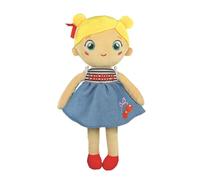 Clementoni | Poupée Colorée Cherry Terry pour Bébés dès la Naissance | Mini Poupée Douce & Lavable | Jeu Symbolique et Attachement | Activité sans écran | Idée Cadeau Bébé