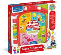 Clementoni – Livre interactif Découvrez le Monde en 100 Mots – Électronique bilingue italien/anglais