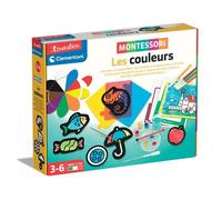 Clementoni Education - 52610 - Montessori - Les Couleurs - Jeu Educatif avec Diverses Activités liées aux Couleurs pour Enfants de 3 à 6 Ans - Développement Personnel -