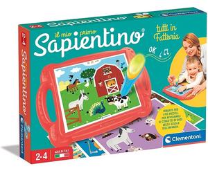 Clementoni Primo Sapientino Tous En Ferme Avec 24 Cartes Et Stylo Interactif