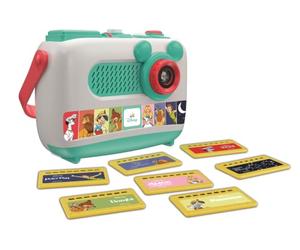 Clementoni Projecteur Compte Contes Plus Disney 55668 Jouet interactif Musical pour Enfant avec 7 Histoires projetées, mélodies pour Dormir et poignée de Transport