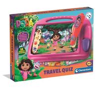 CLEMENTONI - Pupitre Éducatif Dora l'Exploratrice dès 4 ans - Tableau Interactif avec Activités d’Éveil pour Apprendre en Jouant - Jeu Éducatif Complet pour Enfants