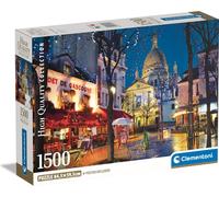 Clementoni puzzel 1500 PARIS-MONTMARTRE COMPACT BOX =2024=