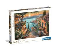 Clementoni – Puzzle pour adultes Steps to The Harbor – 1500 pièces HQC – Fabriqué en Italie 31726