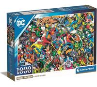 Clementoni puzzle 1000 COMPACT BOX DC COMICS