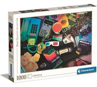 Clementoni puzzle 1000 HQ Nostalgie des années 80 39649