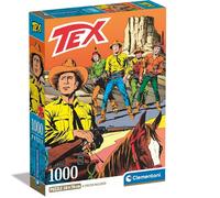 Clementoni Puzzle 1000 Pièces Bandes Dessinées Illustration Tex Avec Affiche