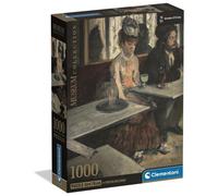Clementoni Puzzle 1000 pièces - Degas : Dans un Café