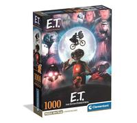 Clementoni - Puzzle 1000 Pièces E.T. - 14 Ans et + - Jeu de société Film culte, scène Iconique - Idée Cadeau