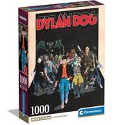 Clementoni Puzzle 1000 Pièces Fumetti Illustration Dylan Dog Avec Affiche