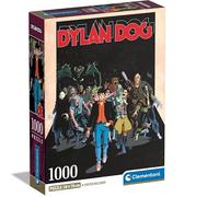 Clementoni Puzzle 1000 Pièces Fumetti Illustration Dylan Dog Avec Affiche