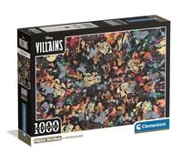 Clementoni Compact 1000 pièces - Impossible Disney Villains