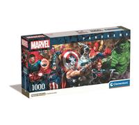 Puzzle Panorama Marvel Avengers 1000 Pièces Format 98x33 cm Dès 14 Ans