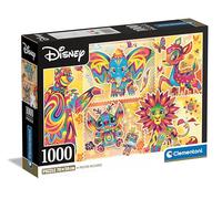 Clementoni Puzzle 1000 pièces + Poster : Les Classiques Disney