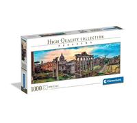 Clementoni - Puzzle 1000 pièces pour Adultes et garçons, Format Panorama, Illustration Twilight Over The Eternal Empire, idée Cadeau, fabriquée en Italie, 98 x 33 cm, 37114