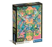 Clementoni – Puzzle Rick and Morty 2 – 1000 pièces – 98 x 33 cm – 14 ans et +
