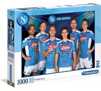 Clementoni, puzzle 1000 pièces Società Sportiva Calcio Napoli 2020, bleu clair