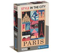 Clementoni Puzzle 1000 pièces - Style in the City - Paris