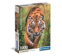Clementoni - Puzzle 1000 Pièces The Hunter’s Path - 14 Ans et + - Jeu de société Paysage Nature, Ambiance Mystique - Idée Cadeau