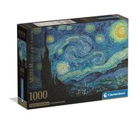 Clementoni Puzzle 1000 pièces - Van Gogh : La Nuit Étoilée