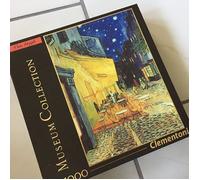 Clementoni Puzzle 1000 PZ Musée V. Gogh Café Terrasse La Nuit