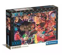 Clementoni - Puzzle 1000 pièces One Piece - Poster - Dessins animés - Adulte