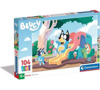 Clementoni 27171 Bluey Supercolor Bluey-104 Pieces-Jigsaw Puzzle for Kids Age 6-
