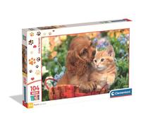 Clementoni Puzzle 104 pièces Maxi - Cute Friends