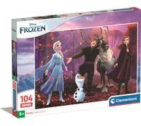 Clementoni puzzle 104 pièces Super La Reine des Neiges 25771